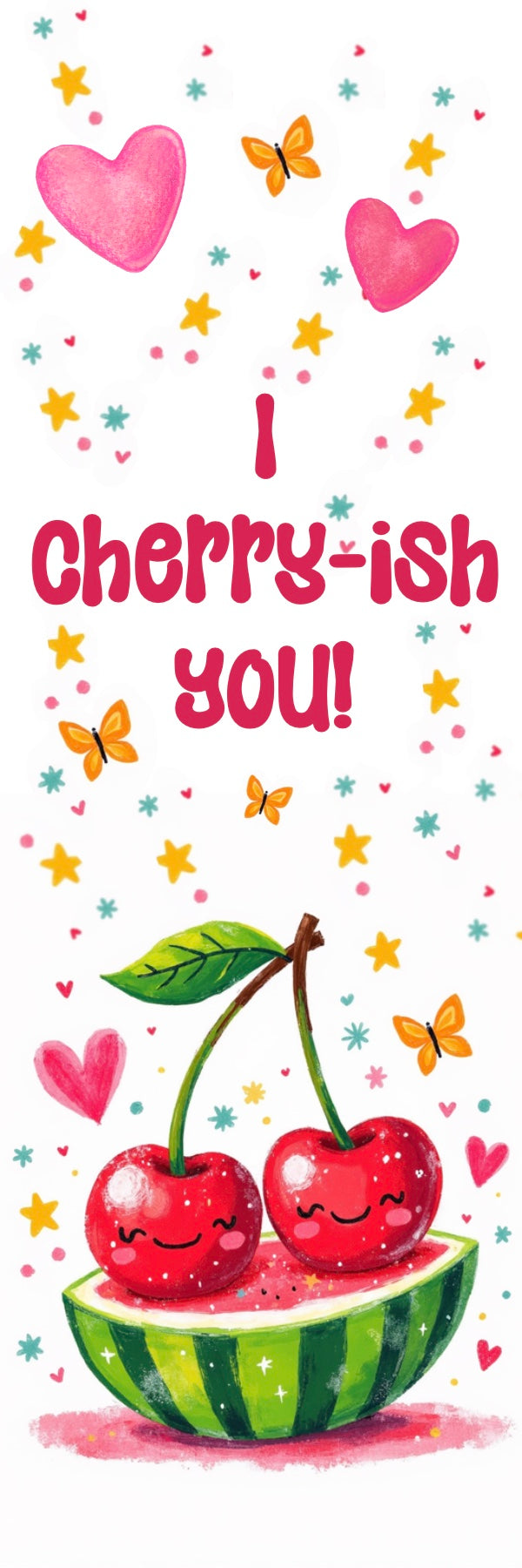 CHERRY-UP (SET OF THREE BOOKMARKS)