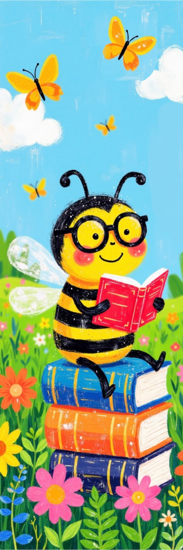 Bee Happy! (SET OF THREE BOOKMARKS)