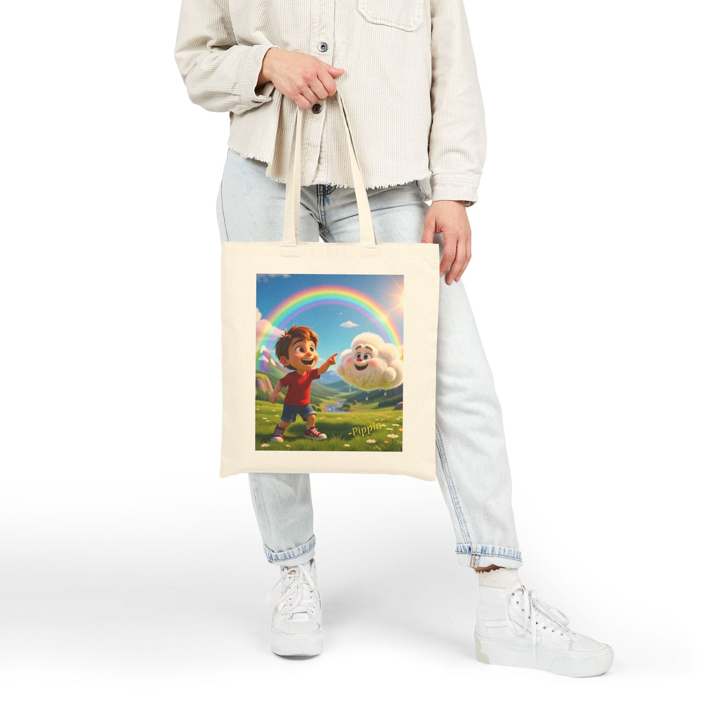 Pippin - Cotton Canvas Tote Bag