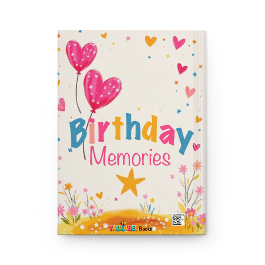 Birthday Memories Journal (Hardcover- Ruled Lines)