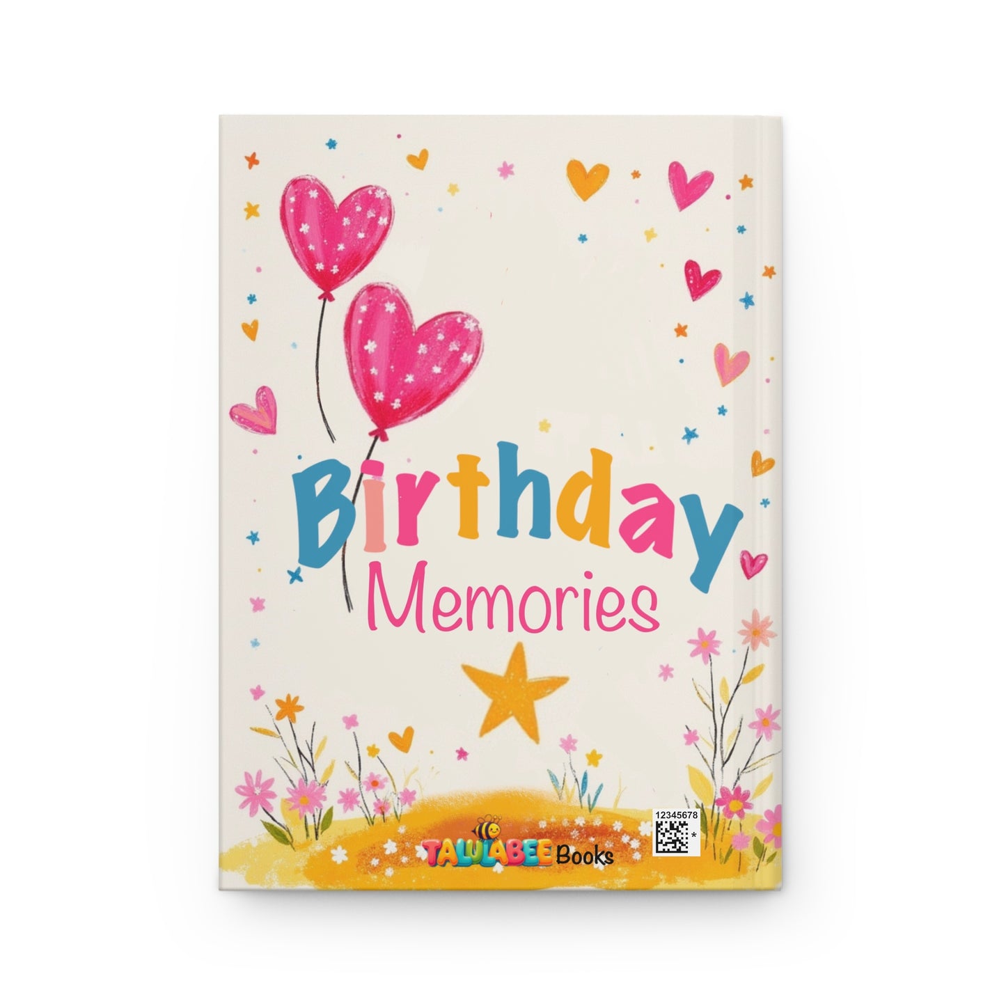 BJ101 Birthday Memories (Hardcover Journal Ruled Paper)