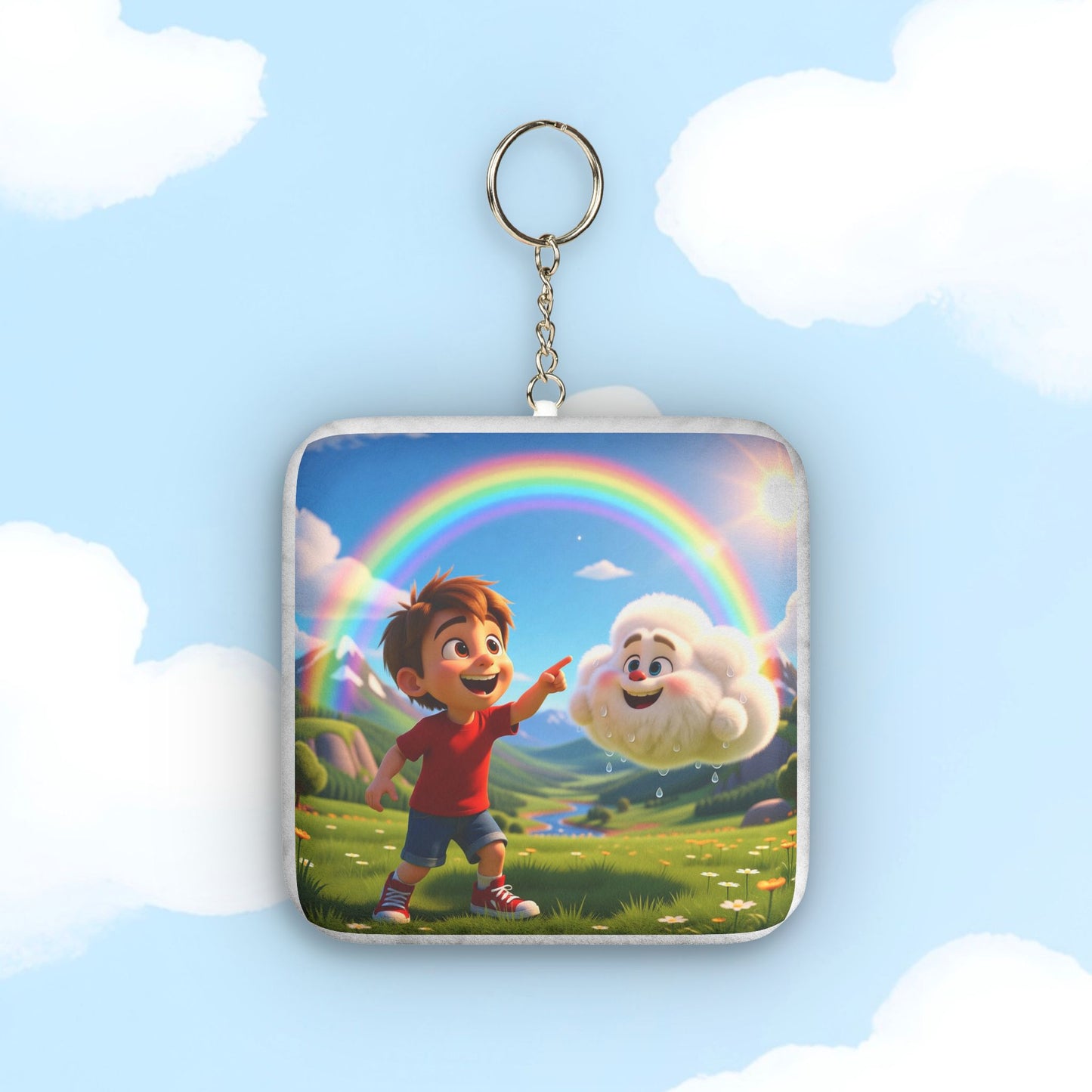 PK1002 Mini Plush Keychain