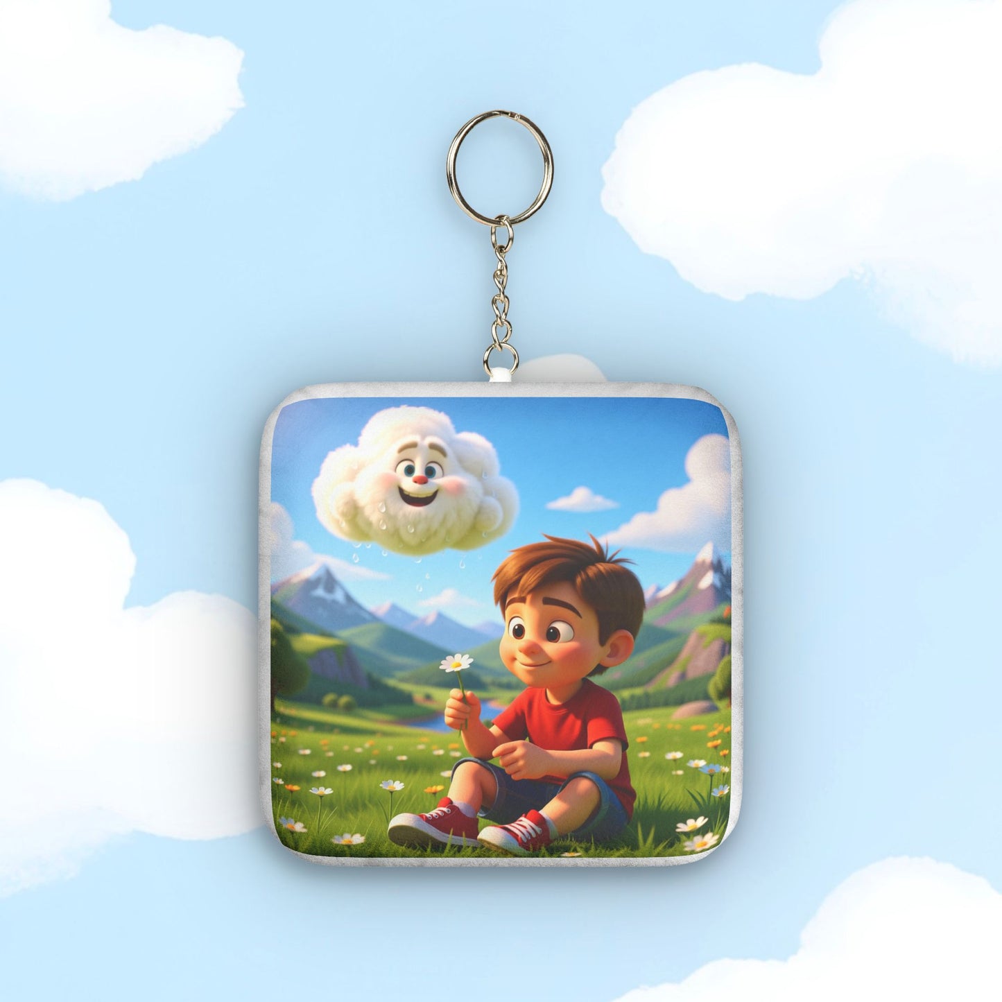 PK1001 Mini Plush Keychain