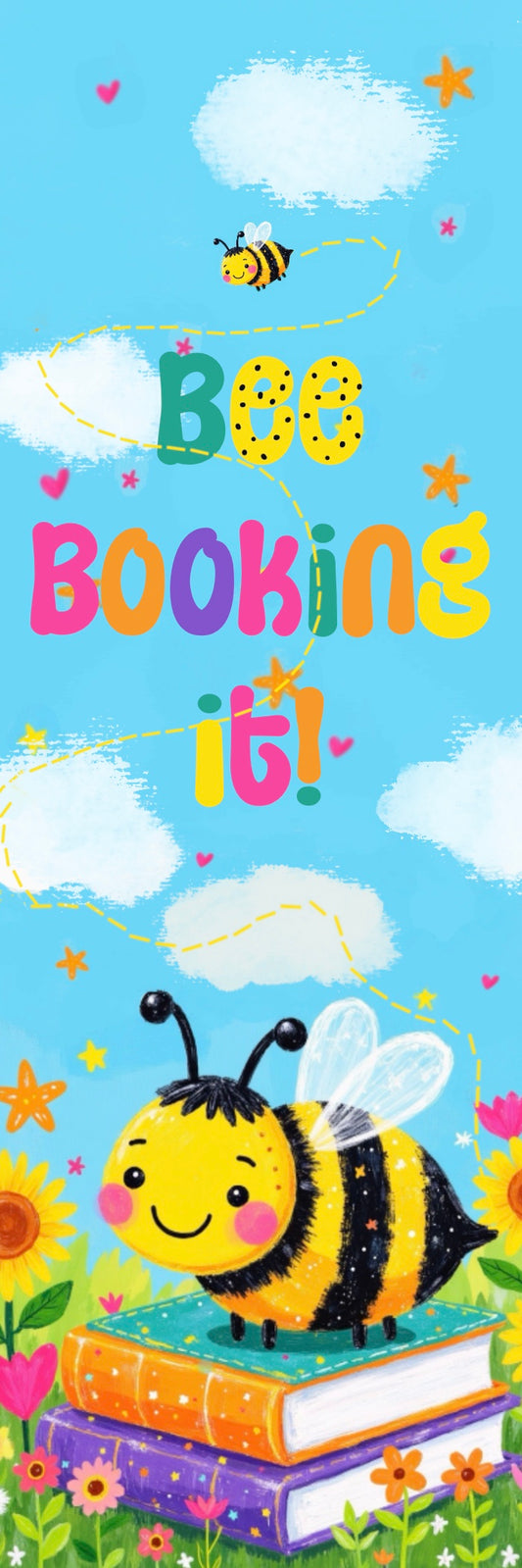 Bee Happy! (SET OF THREE BOOKMARKS)