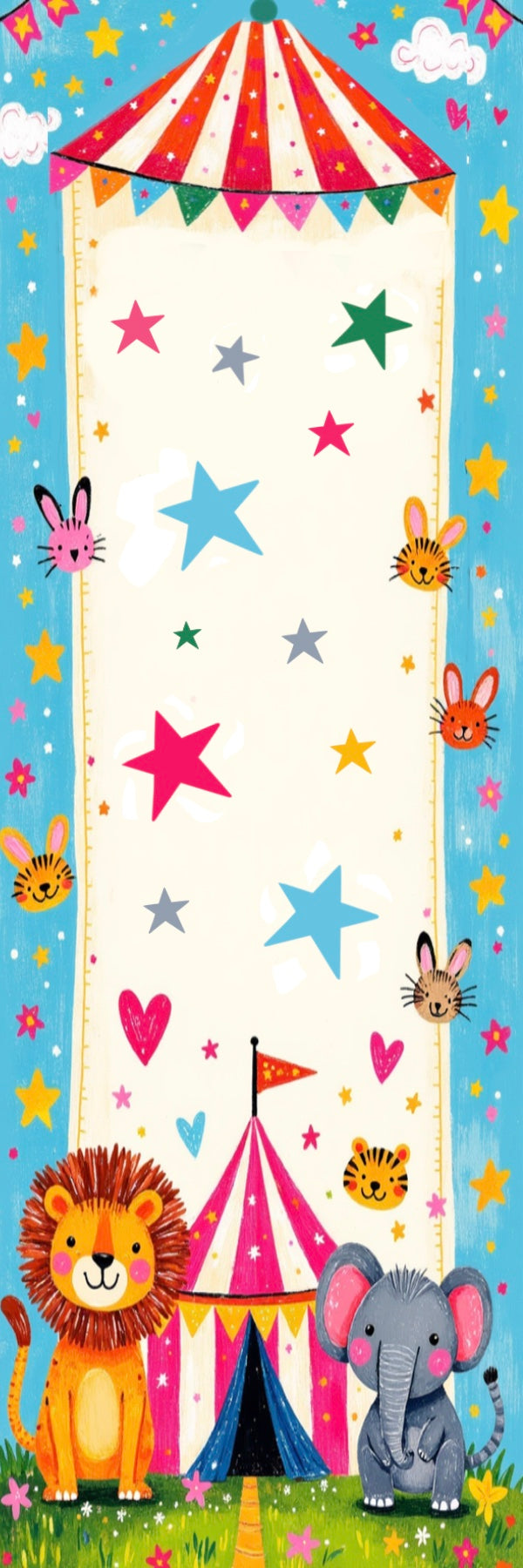 Circus Fun (SET OF THREE BOOKMARKS)