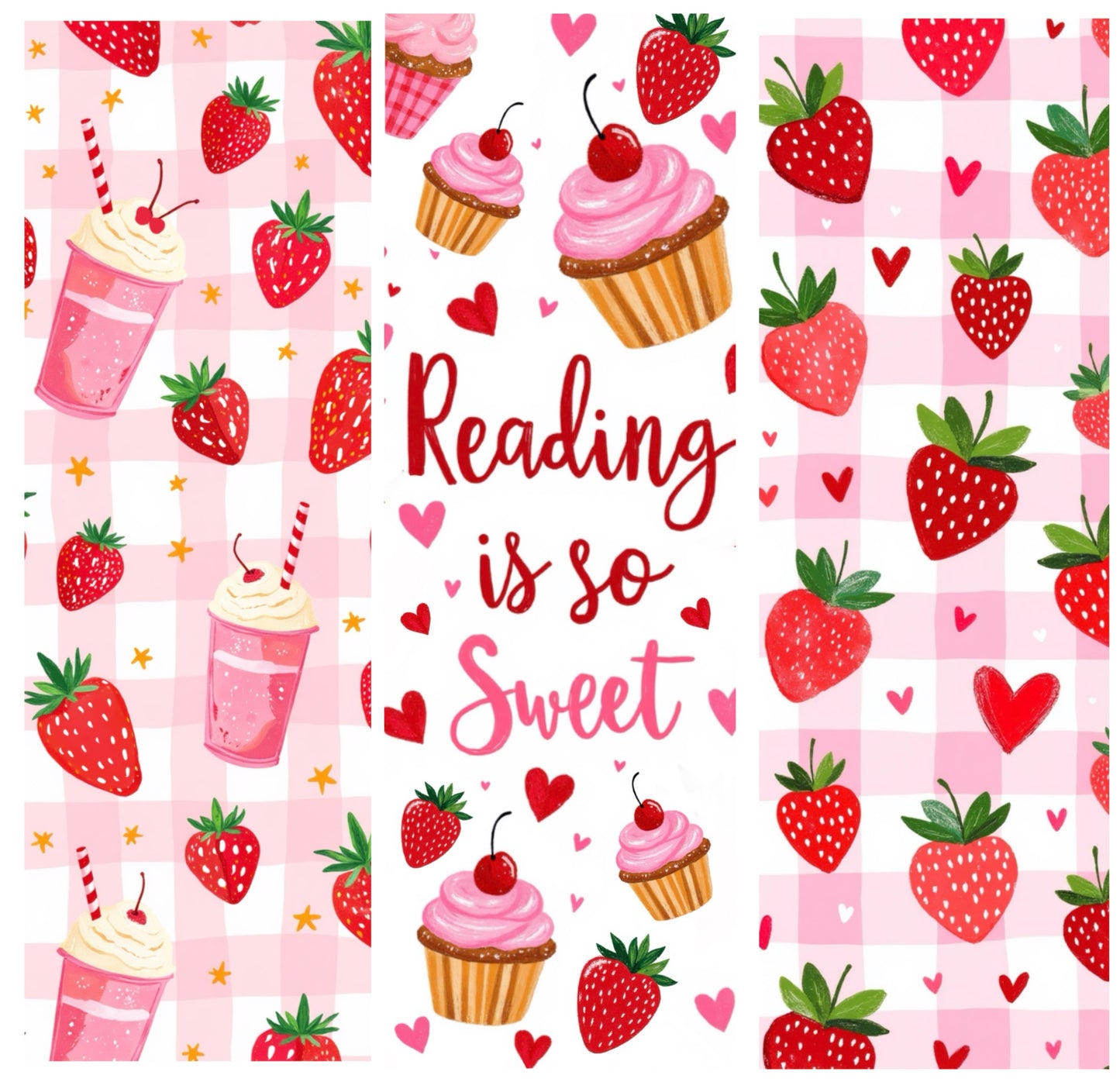 Berry Sweet (THREE BOOKMARKS)